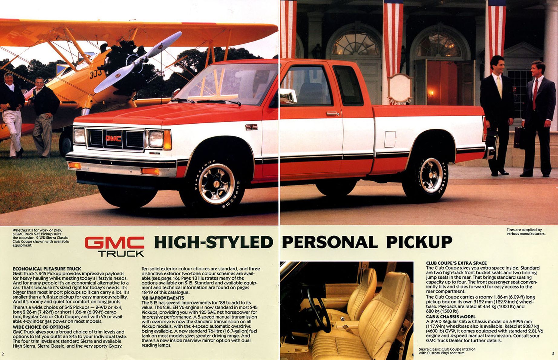 1984 GMC S-15 Pickup Brochure Page 7